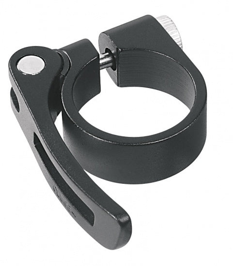 Collier de tige de selle Ergotec SCQ-080 ø34.9 aluminium avec blocage rapide - noir