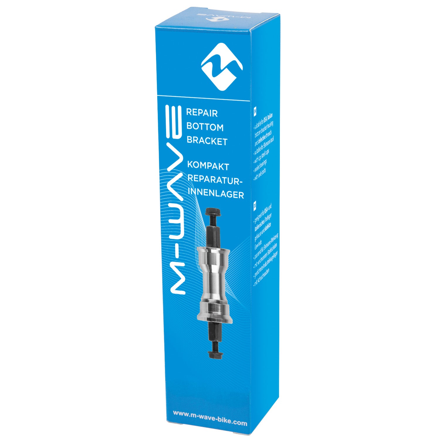 M-Wave M-wave vervangingen reparatie trapas 122.5mm staal