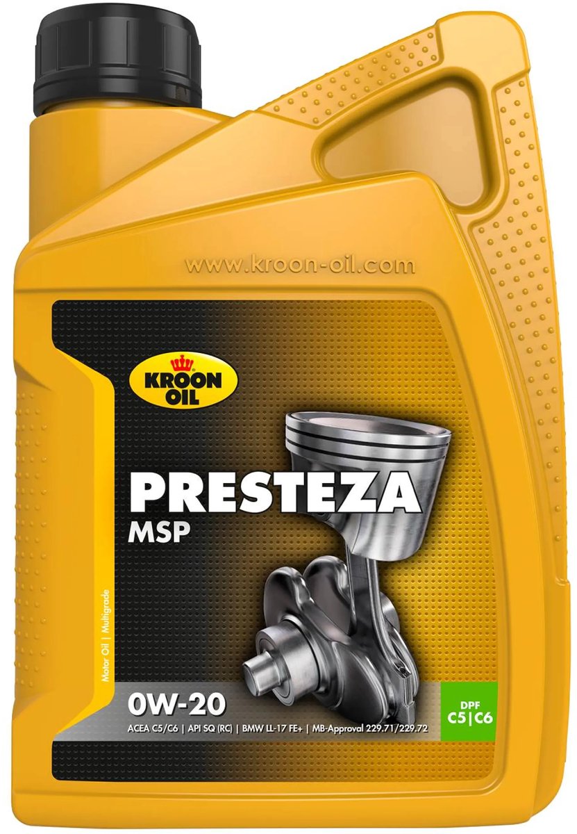 Kroon-oil motorolie torsynth 0w20 1 liter