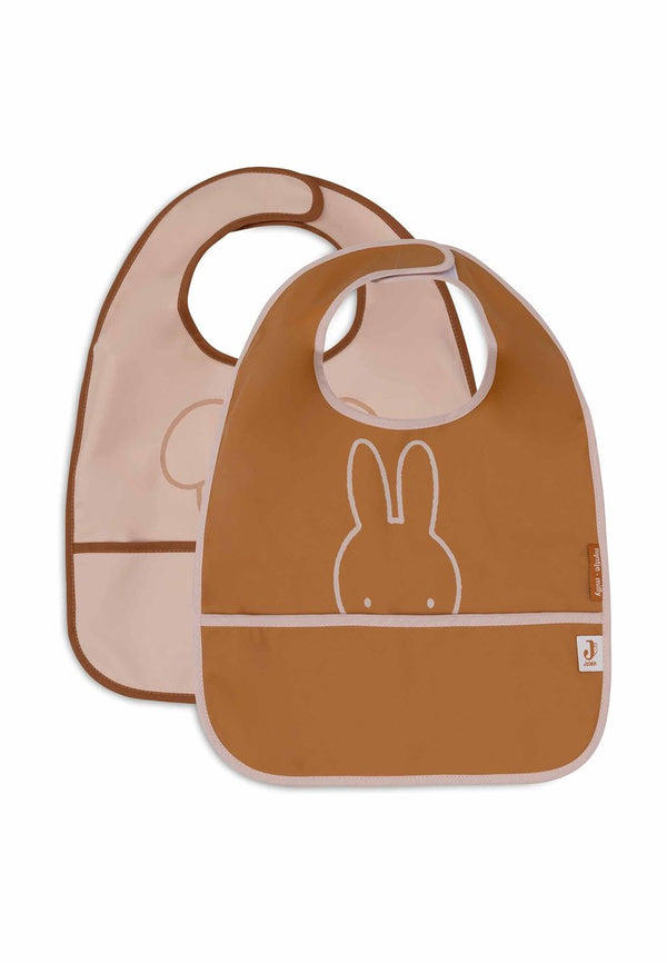 Jollein slab waterproof miffy peekaboo wild rose (2pack)