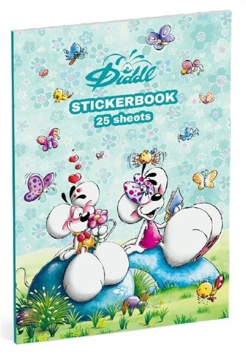 Diddl - stickerboek - a5