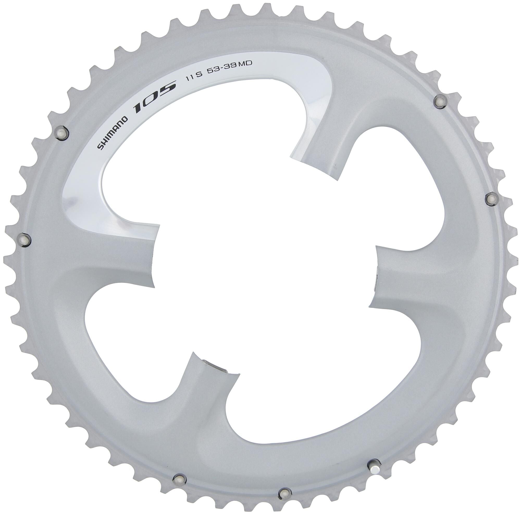 Shimano kettingblad 105 11v 53t y1ph98140 fc-5800 zilver