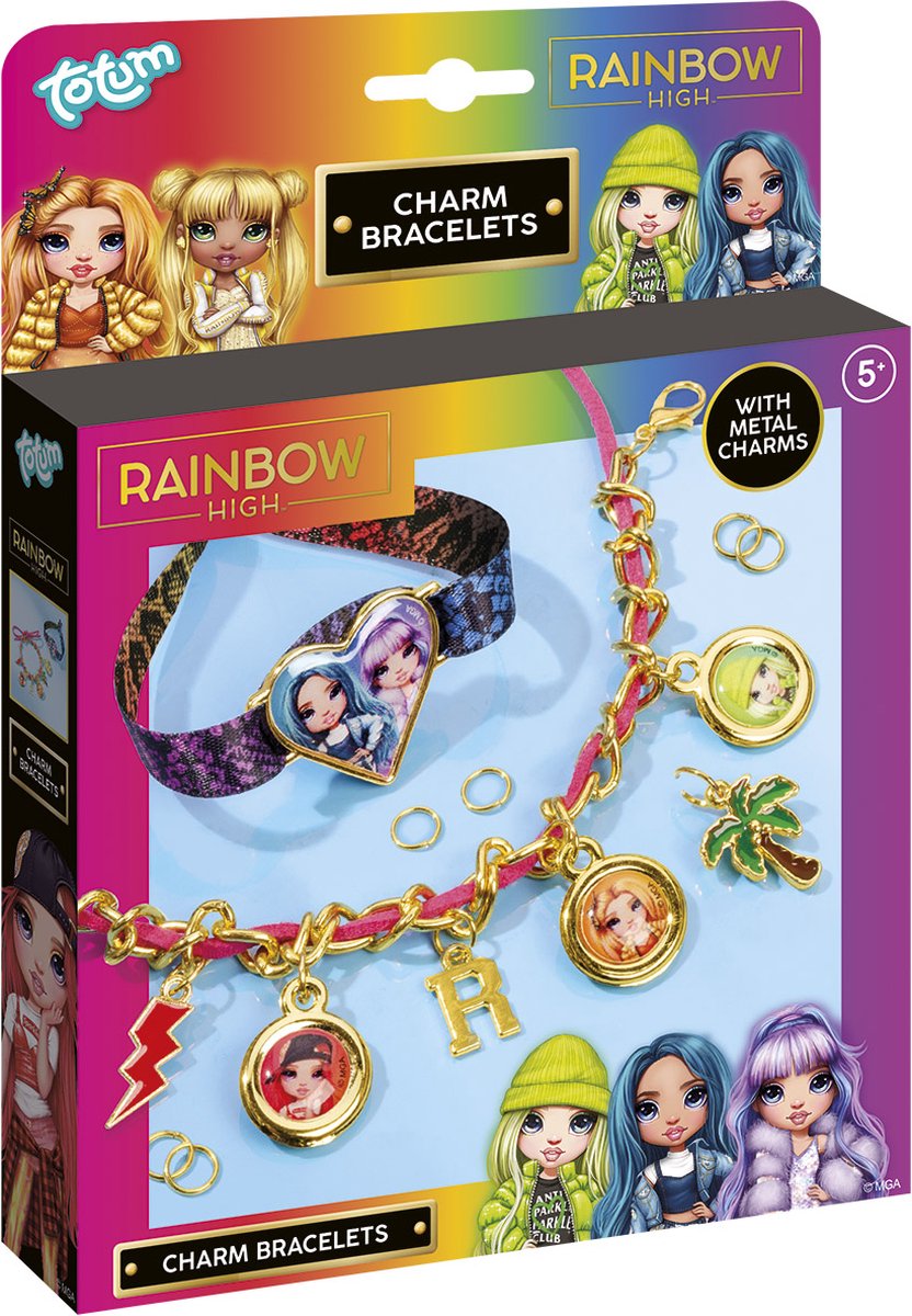 Totum Rainbow High - Bedelarmbanden Armbandjes Maken