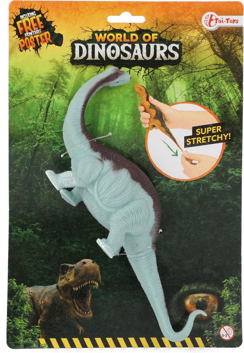 Toi-toys dinosaurus rekbaar