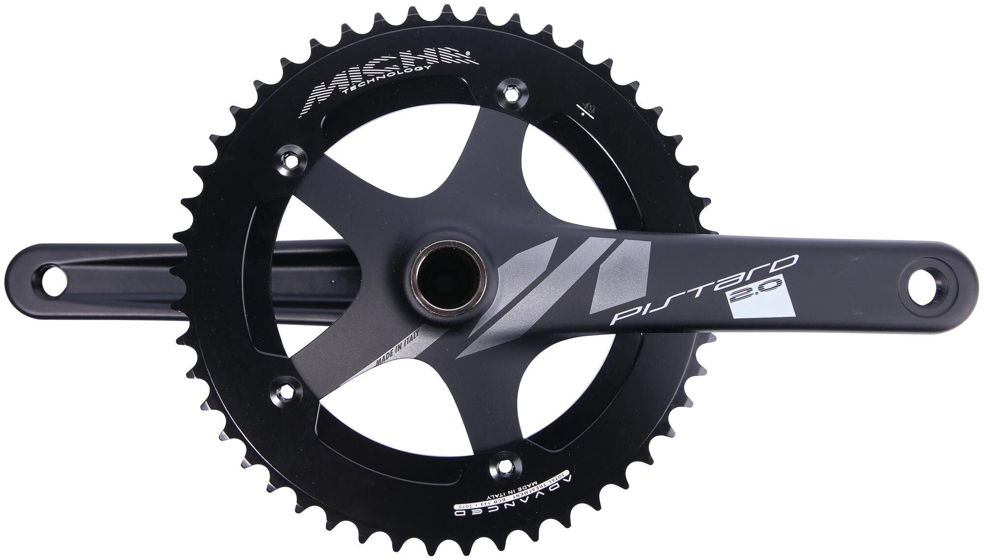 Miche crankstel pistard 2.0 crankset pistard 2.0 49 teeth