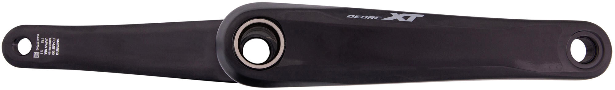Shimano Crankstel Deore XT M8100-1 175mm 12V alu zwart