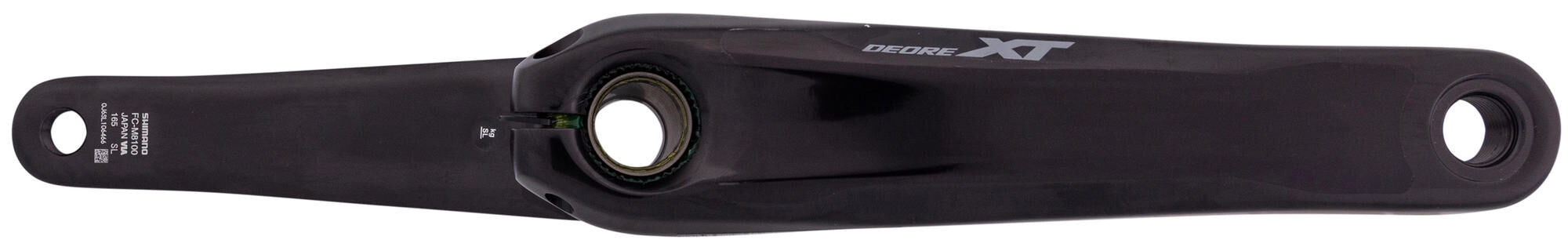 Shimano crankstel deore xt fc-m8100 crank arm set shim. fc-m8100 165mm