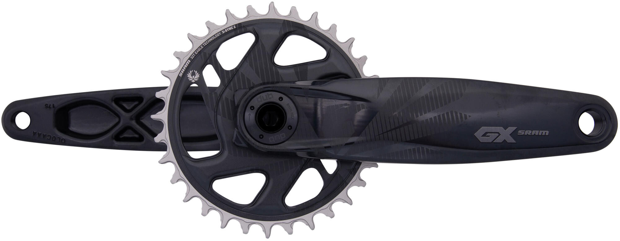 Sram crankstel gx eagle crankset gx eagle 32t super boost+ 175mm