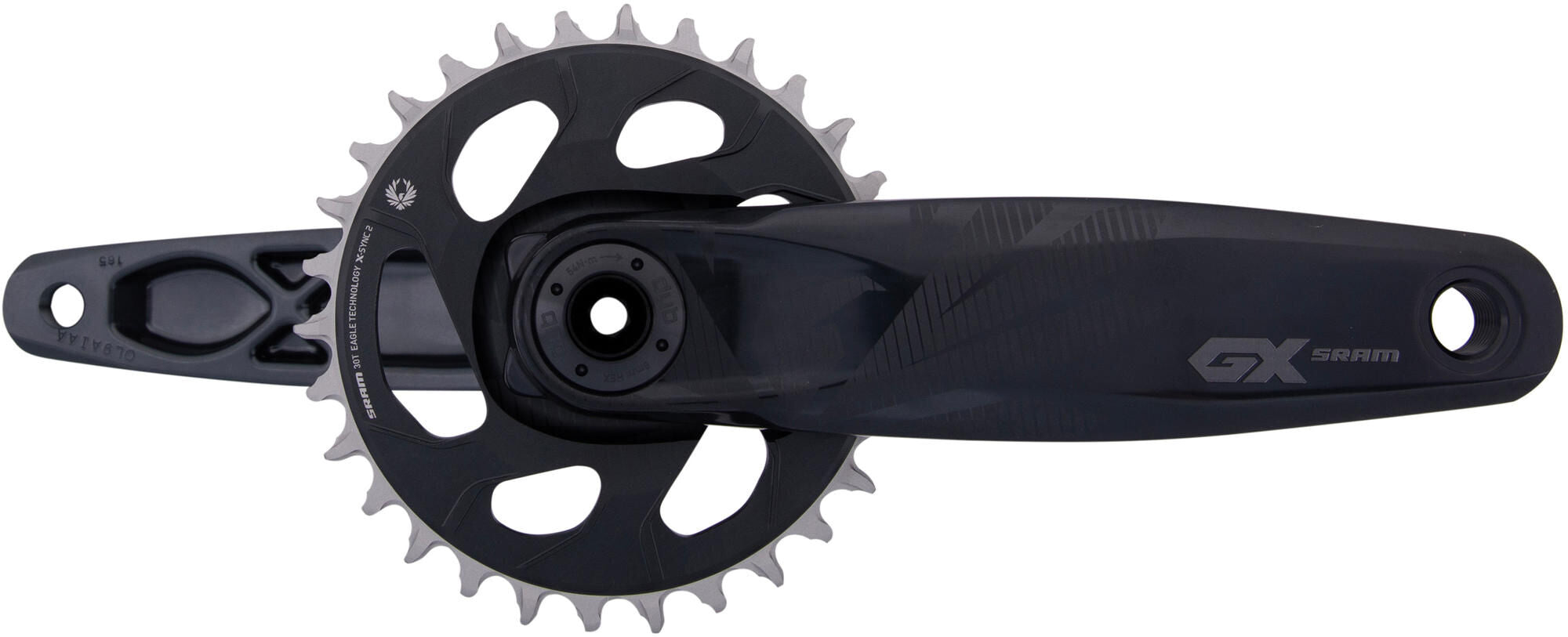 Sram crankstel gx eagle crankset gx eagle 30t fatbike 5 165mm