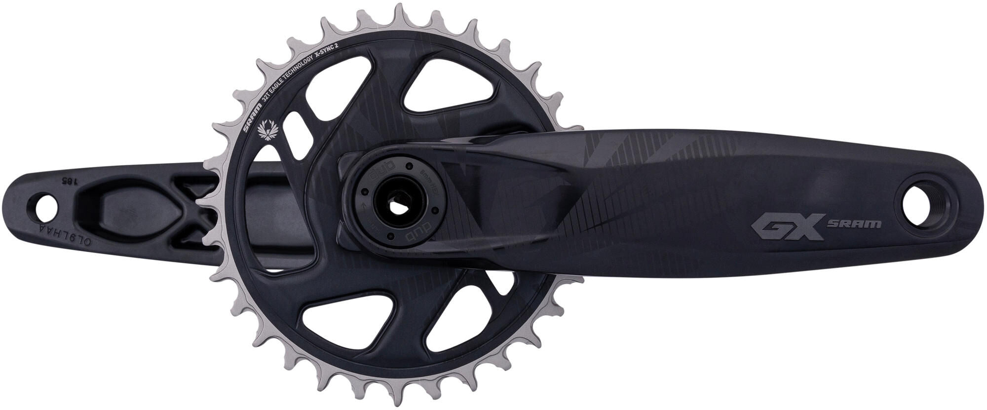 Sram crankstel gx eagle crankset gx eagle 32t 165mm