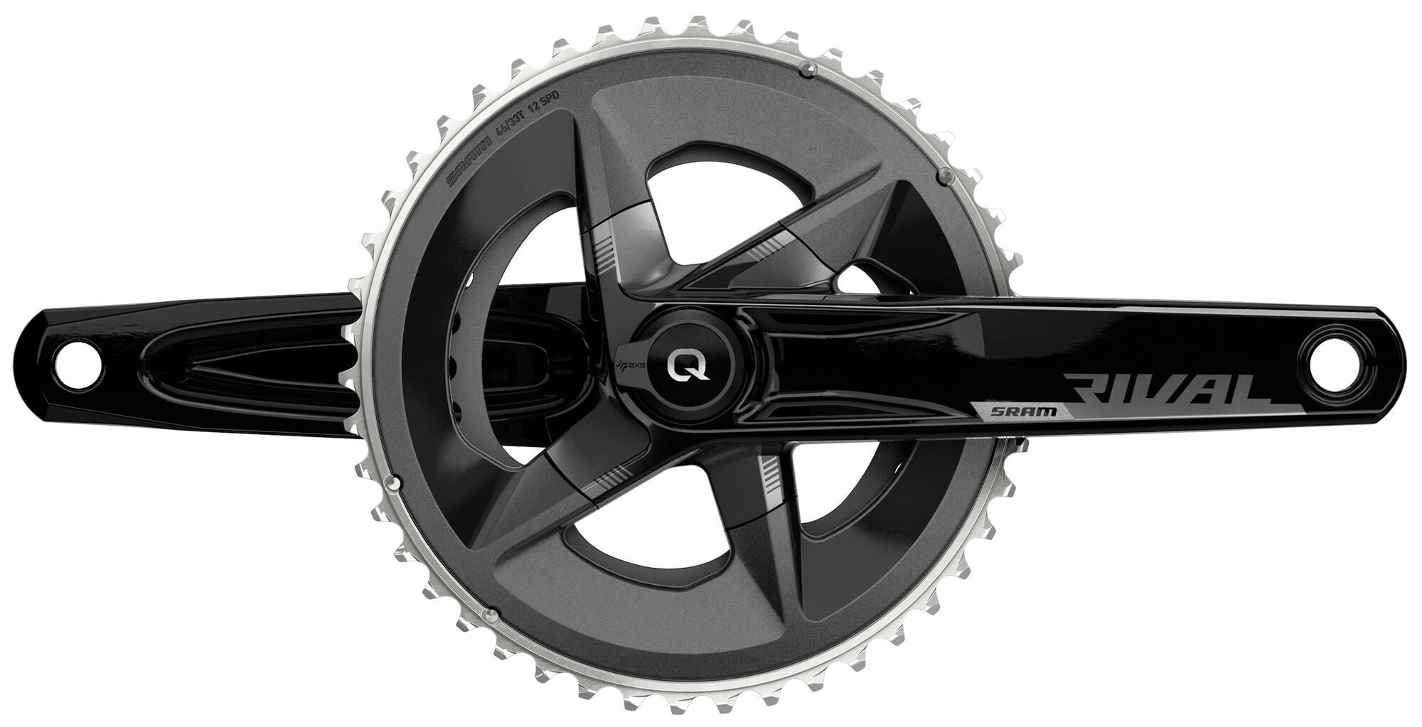 Sram crankstel rival axs crankset pow.meter rival axs 33 46t 172,5mm