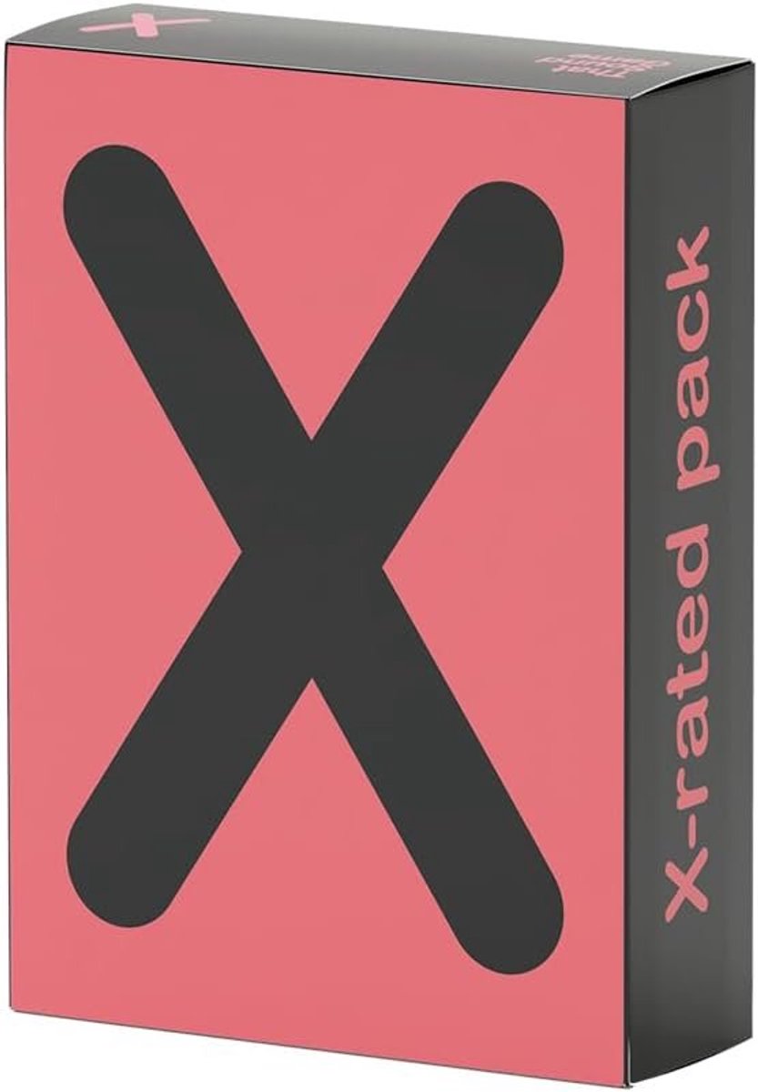 Asmodee partyspel x rated pack uitbreiding voor volwassenen.