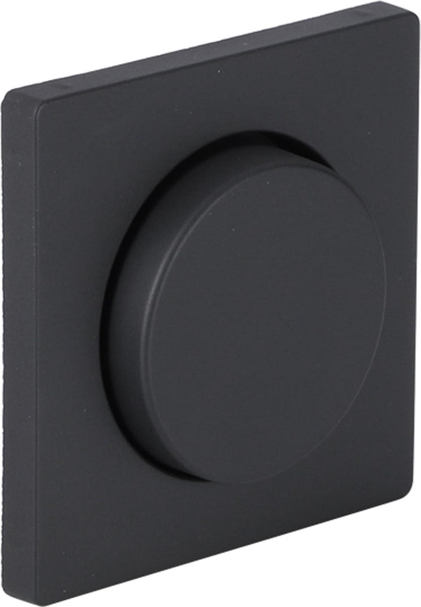 Berker q1 centraalplaat – met knop – dimmer – antraciet