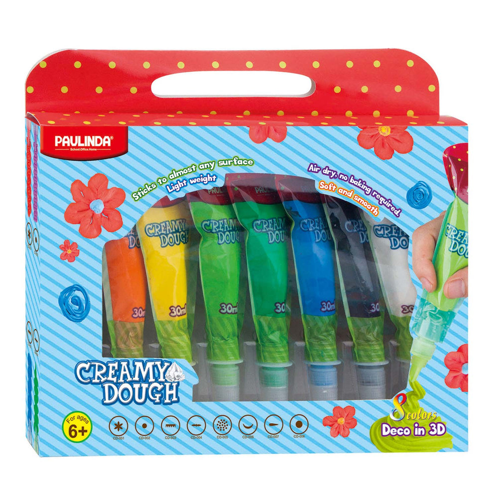 Paulinda romige deeg starterset, 8x30ml