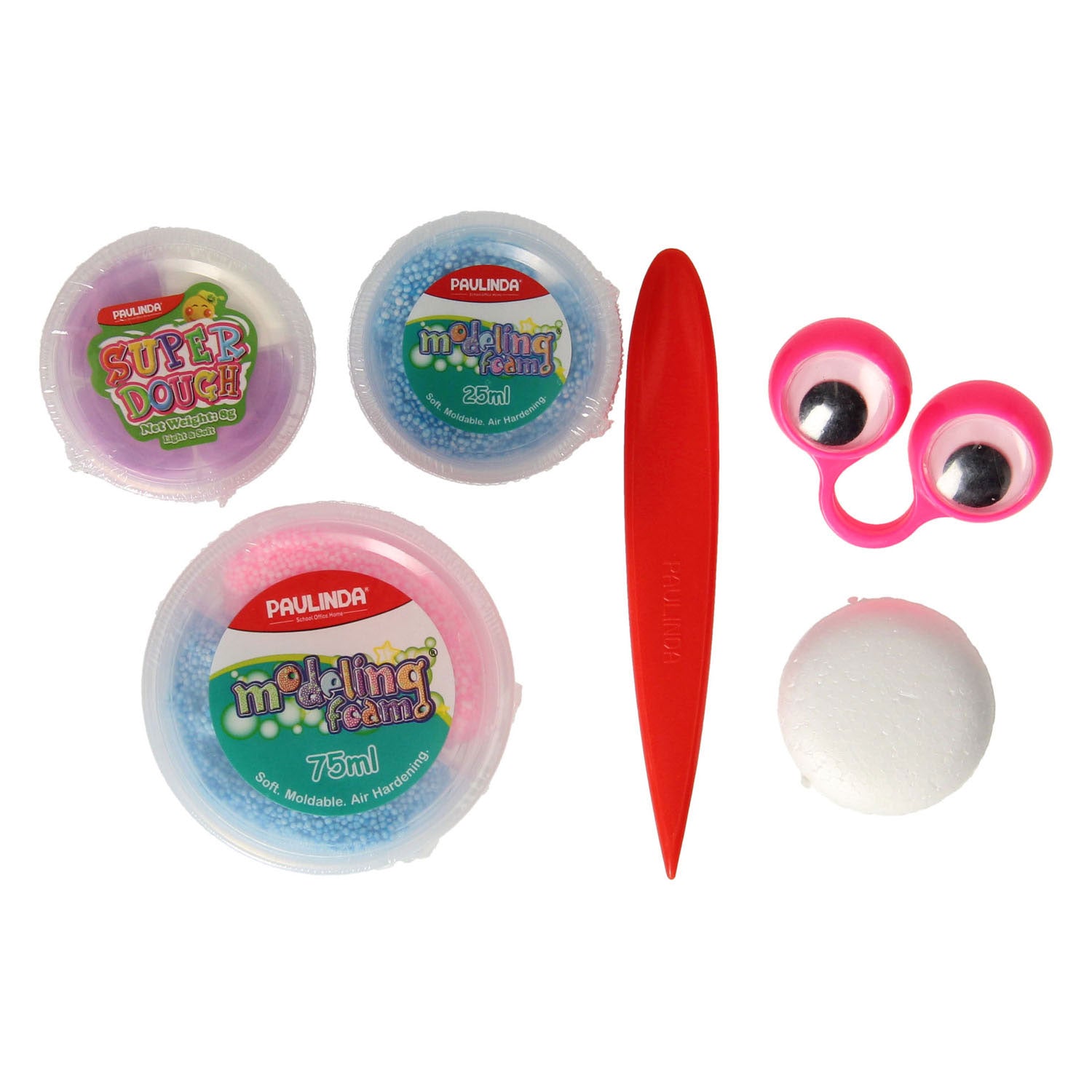 Paulinda knutselset grote ogen slak maken