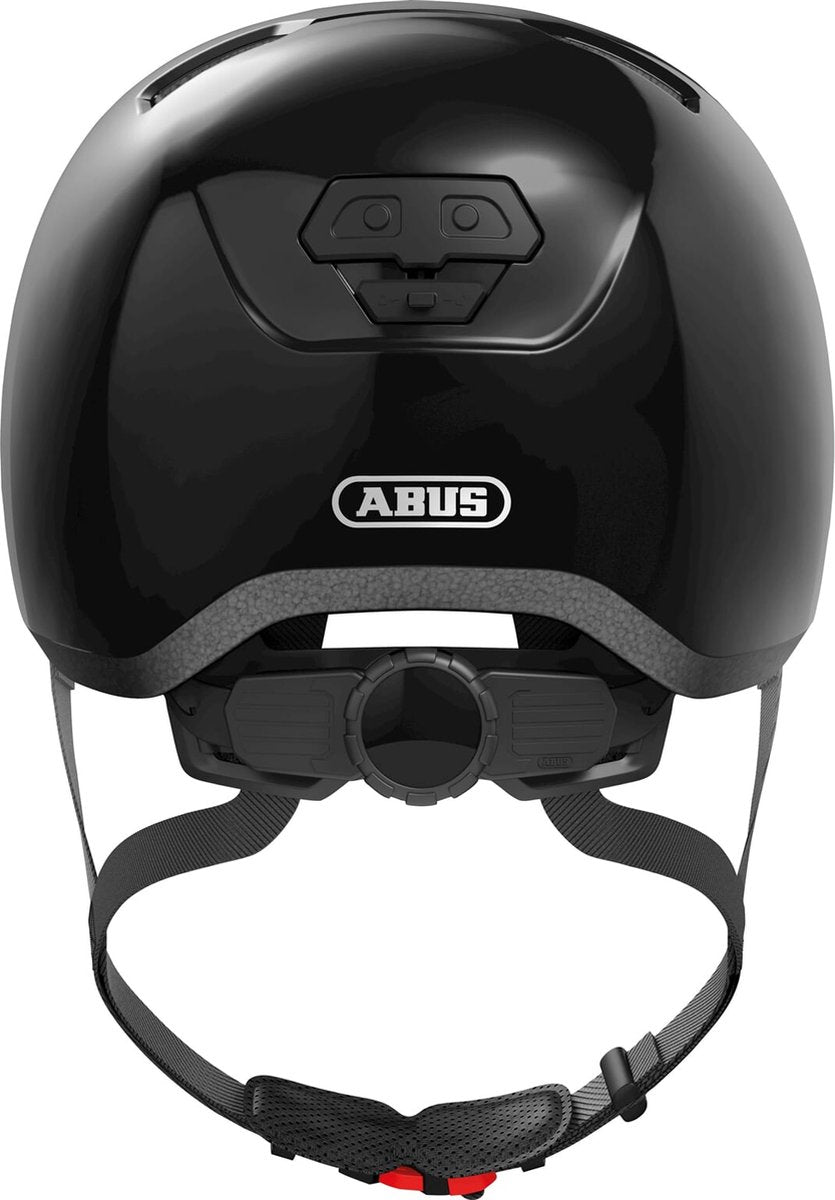 Abus helm skurb kind glanzend zwart m 50-55cm