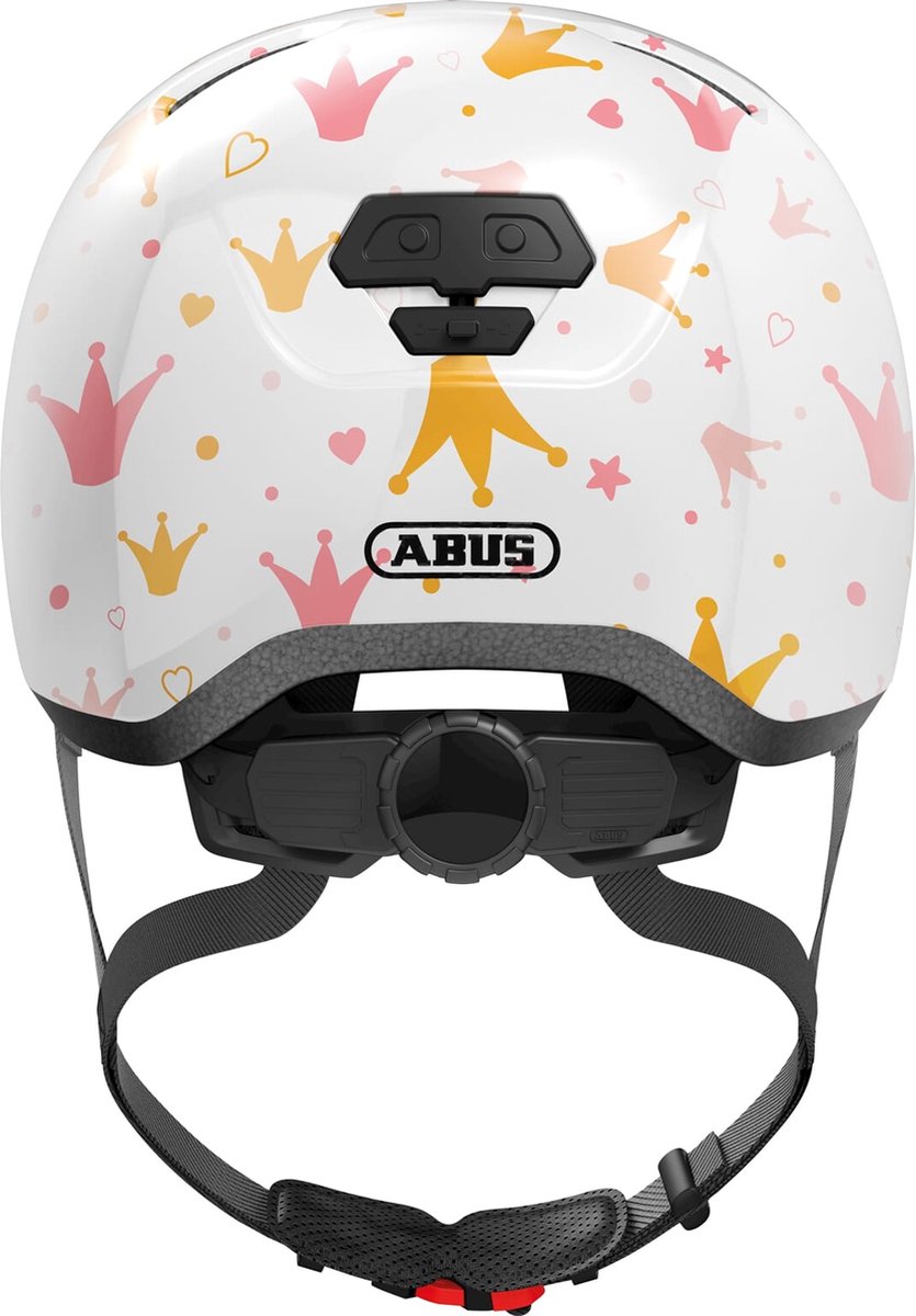 Abus helm Skurb Kid Wit kronen M 50-55cm