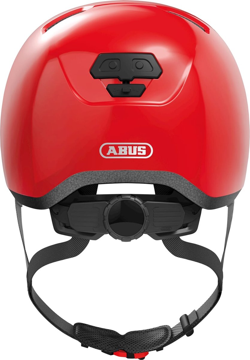 Abus skurb kid - fietshelm - kinderen shiny red m (50 - 55 cm)