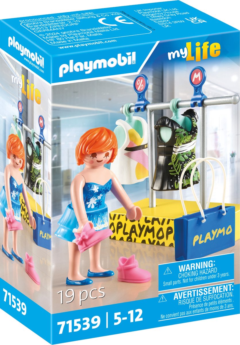 Playmobil my life kleding winkelen - 71539
