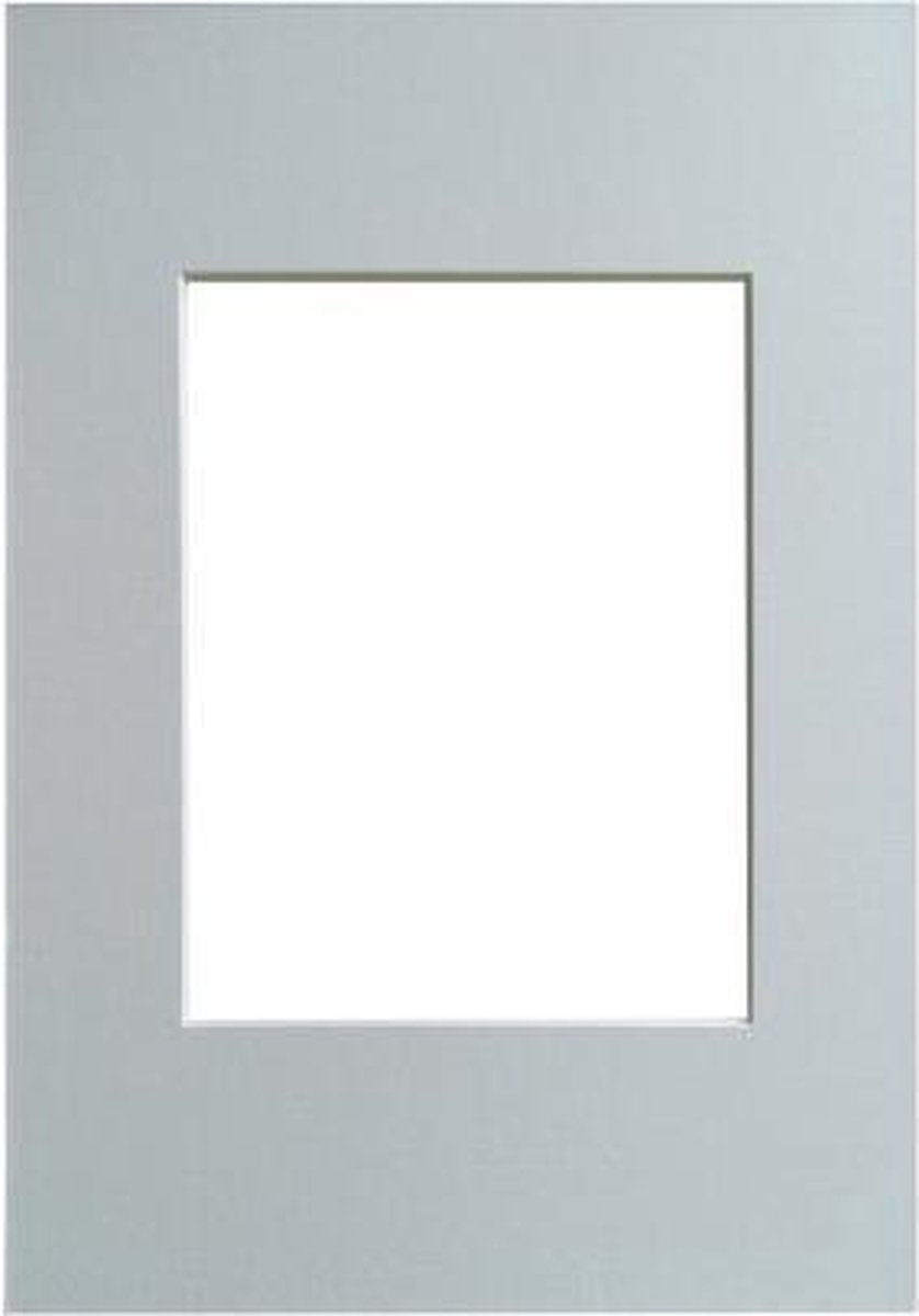 Walther pa051w passe-partout - frameformaat 40x50 cm - formaat afbeelding 30x40 cm - sneeuw wit