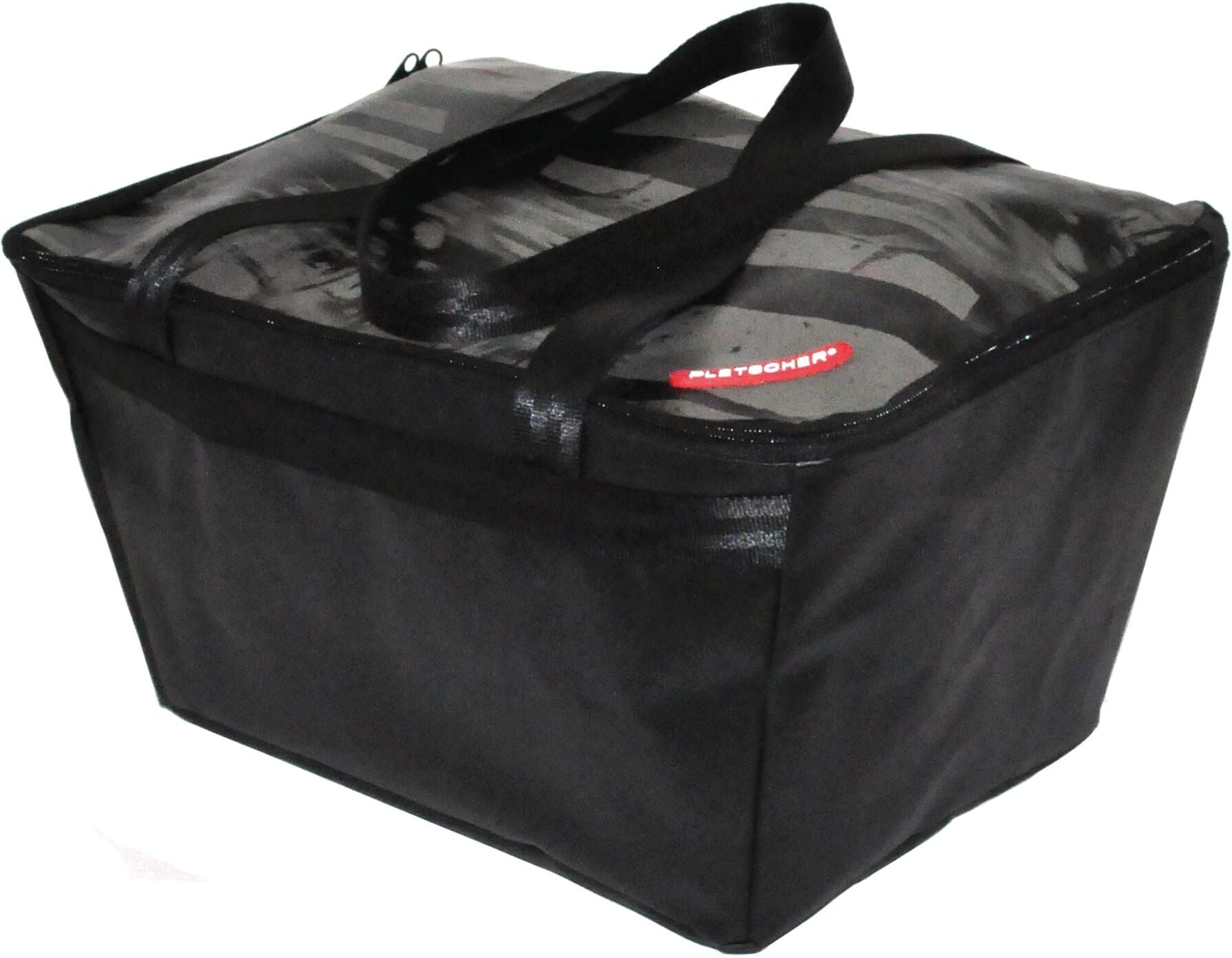 Pletscher mandtas premium basket bag plet. premium urban style, black grey