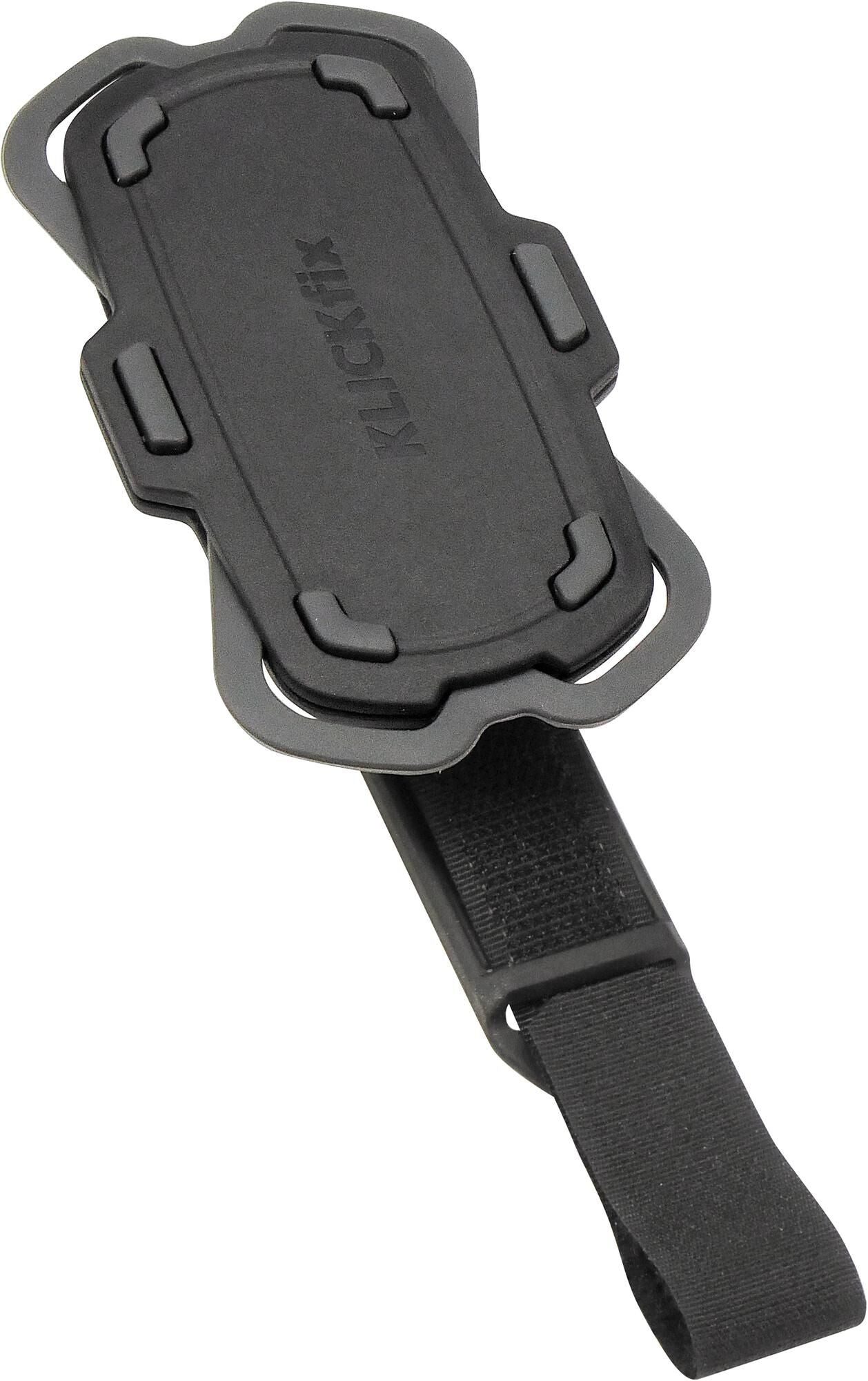 Klickfix telefoonpad lus met band 11x6x3,8cm zwart
