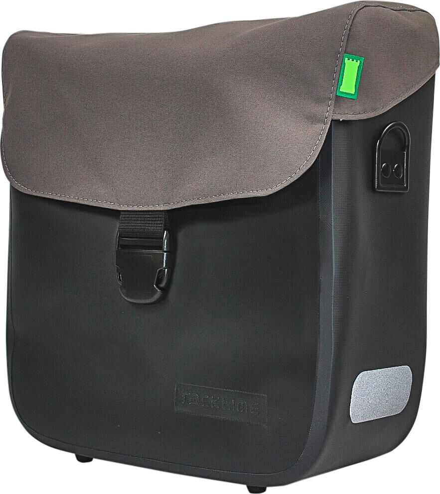 Racktime pakaftas tommy single bag tommy onyx black basalt grey