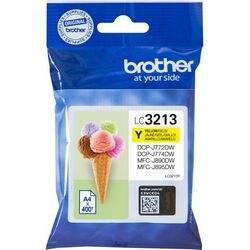 Inktcartridge brother lc-3213y geel