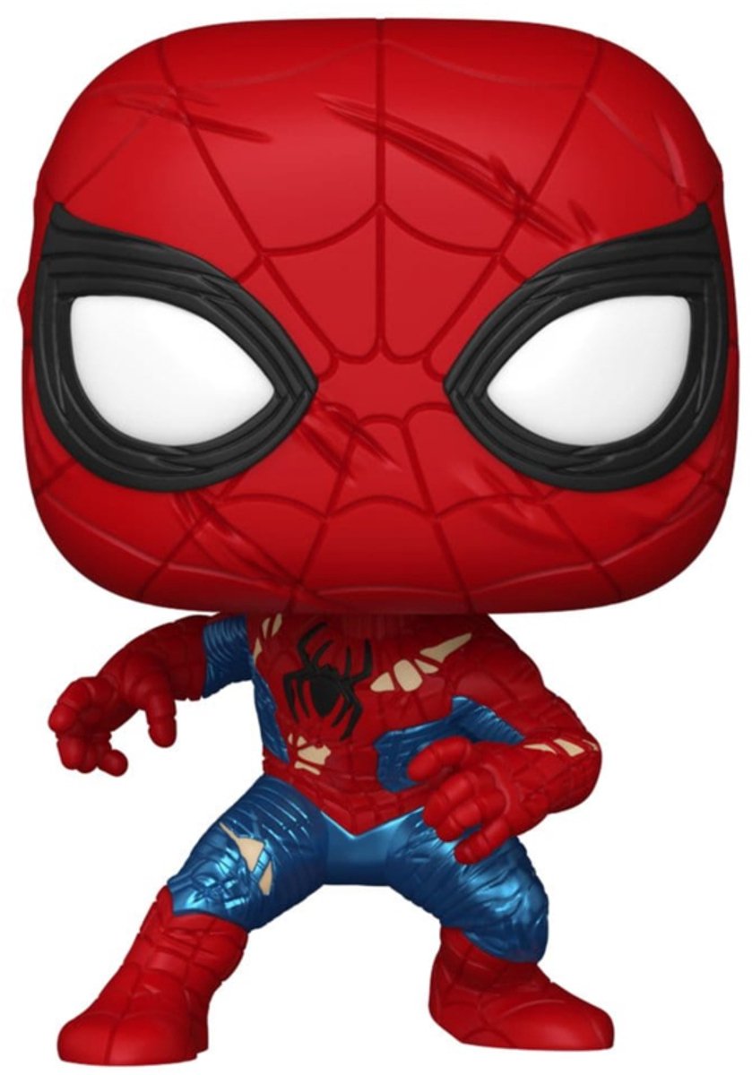 Funko spider-man brand new day - spider-man vinylfiguur 1587 unisex pop! - neutraal - standard