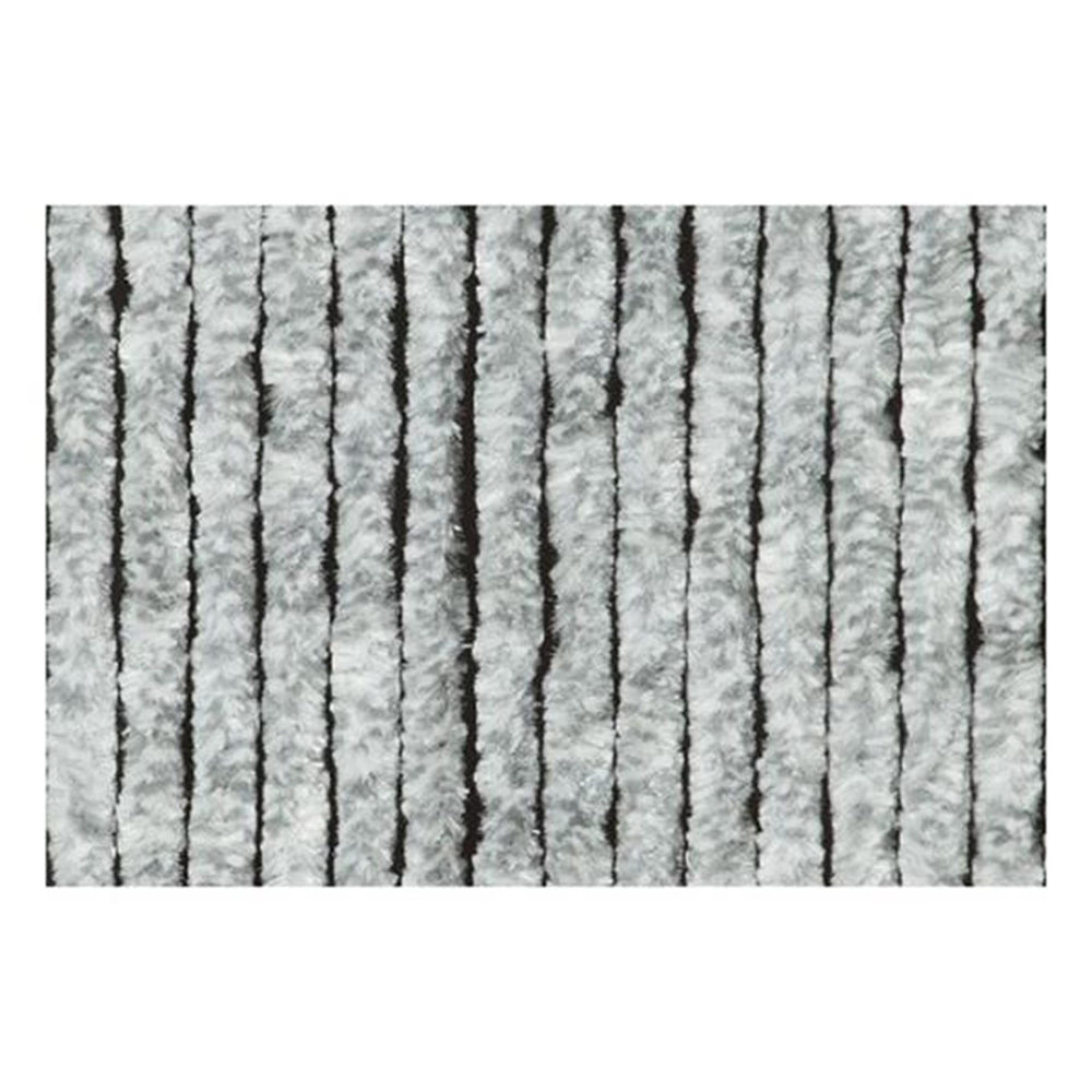 Wicotex kattenstaart deurgordijn 90x220 grijs wit 100% polypropyleen