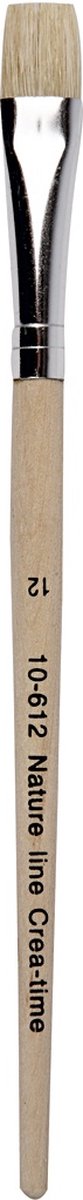 Houten Kwasten - Nr. 12, Korte Staal, 12e.