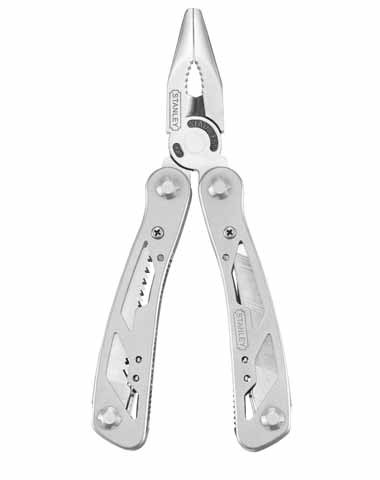 Stanley multitool 12 in 1 multifunctioneel gereedschap (roestvrij staal)
