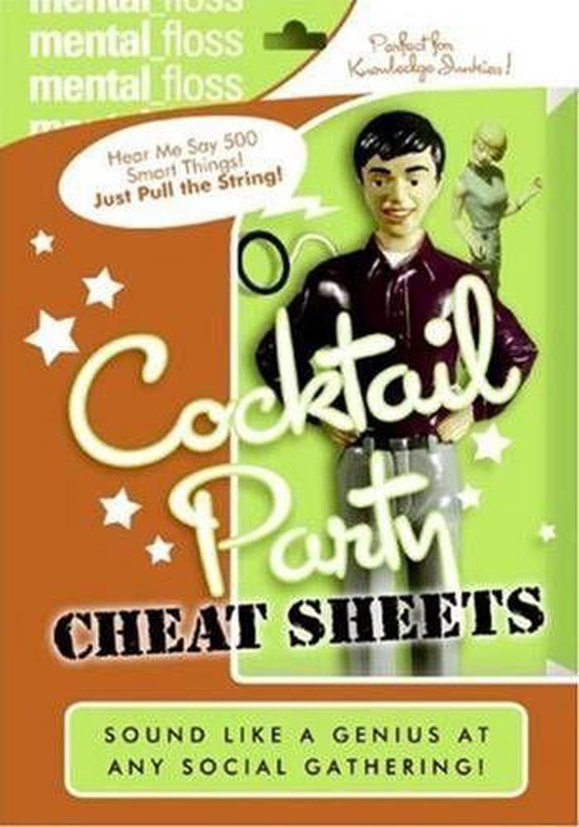 Ty mental floss: cocktail par cheat sheets