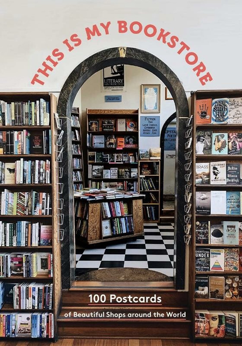 This is my bookstore: 100 postcards