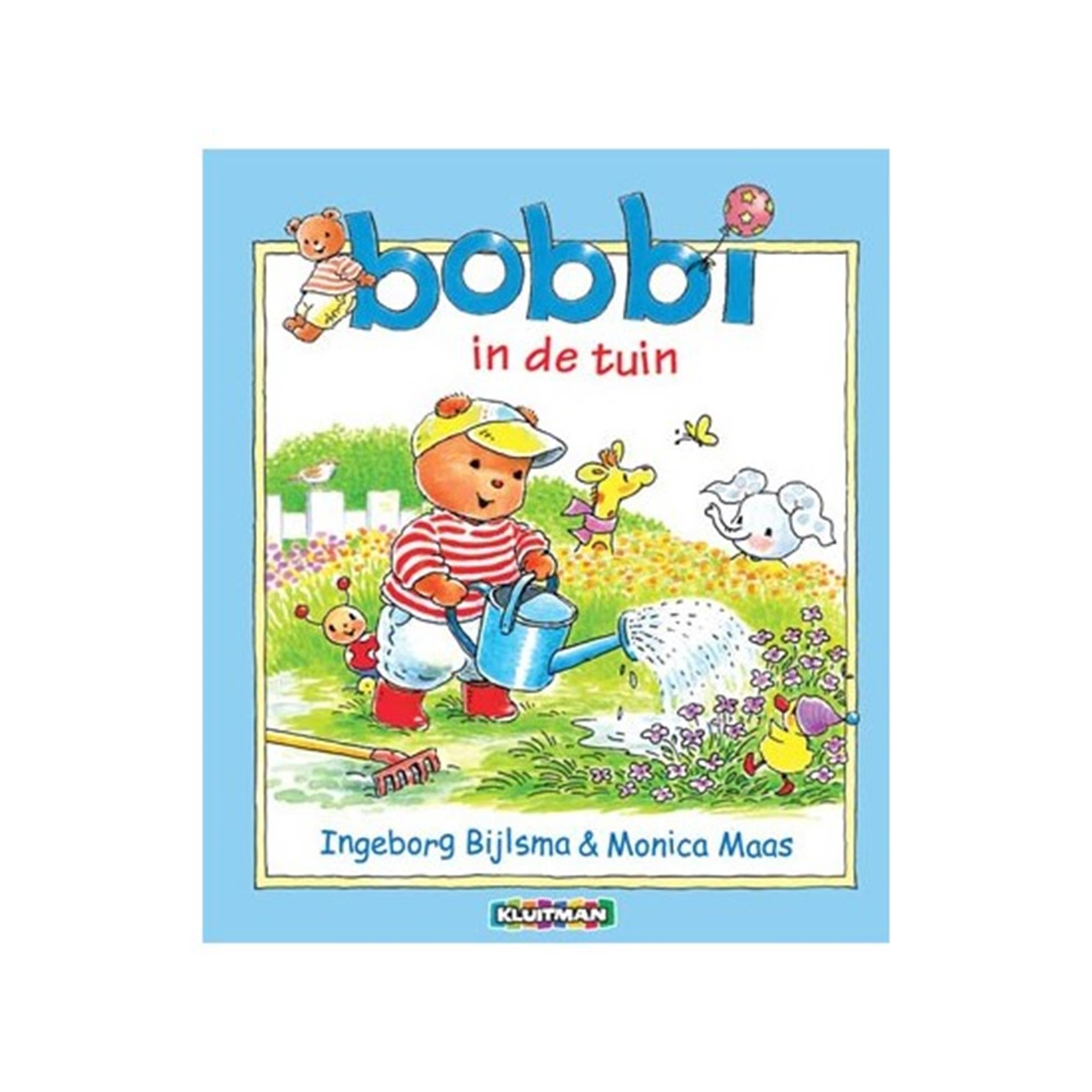 Kluitman bobbi in de tuin