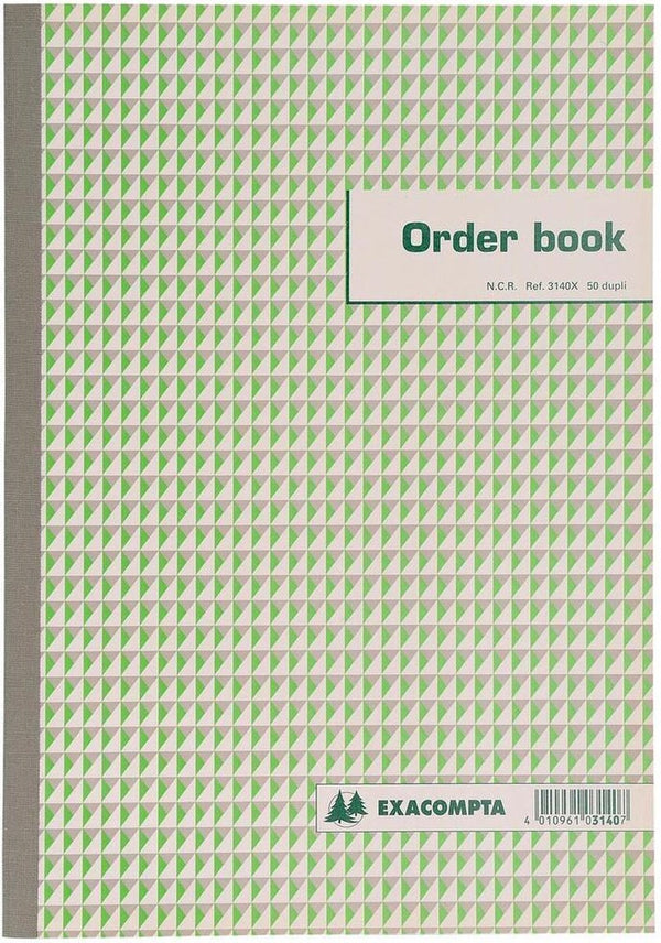 Exacompta orderboek 29,7x21 50b dupli