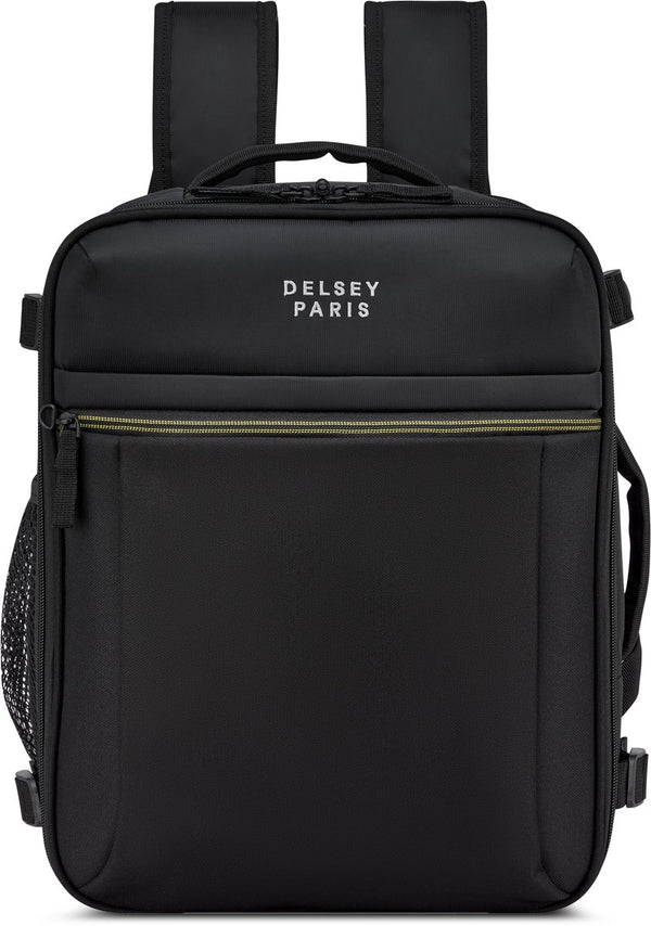 Delsey brochant 3 underseater rugzak 40 cm – 24l – 0,6 kg – gerecycled polyester – laptopvak 16” – smart sleeve – black