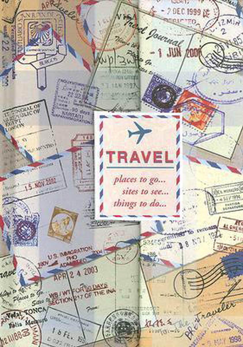 Peter pauper notitieboekje - travel (small)