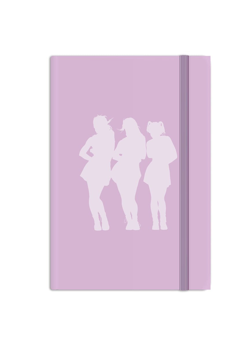 K3 originals - notitieboek - hardcover met elastiek - 14 x 21 cm - lijntjespapier