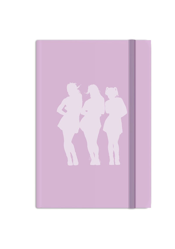 K3 originals - notitieboek - hardcover met elastiek - 14 x 21 cm - lijntjespapier