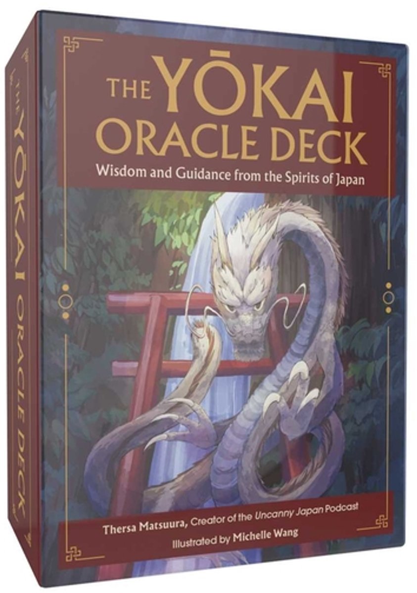 Merkloos sans marque the book of japanese folklore-the yokai oracle deck