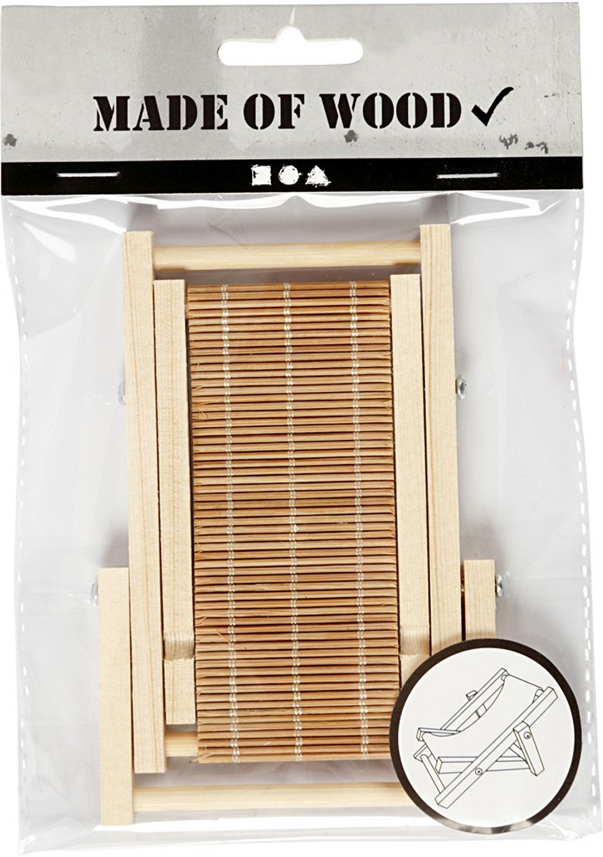 Creativ Company Wooden Mini Deck Chair