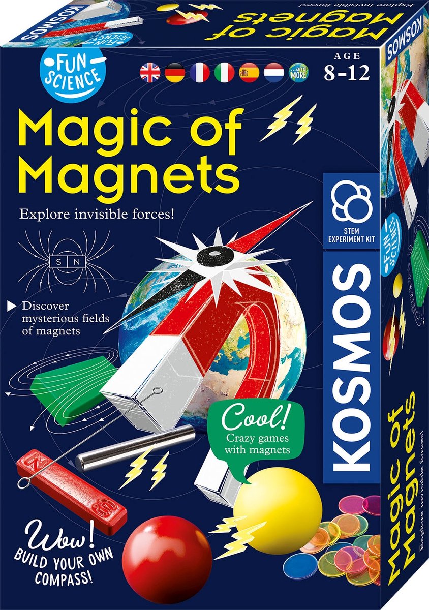 Kosmos magneten experimentenset