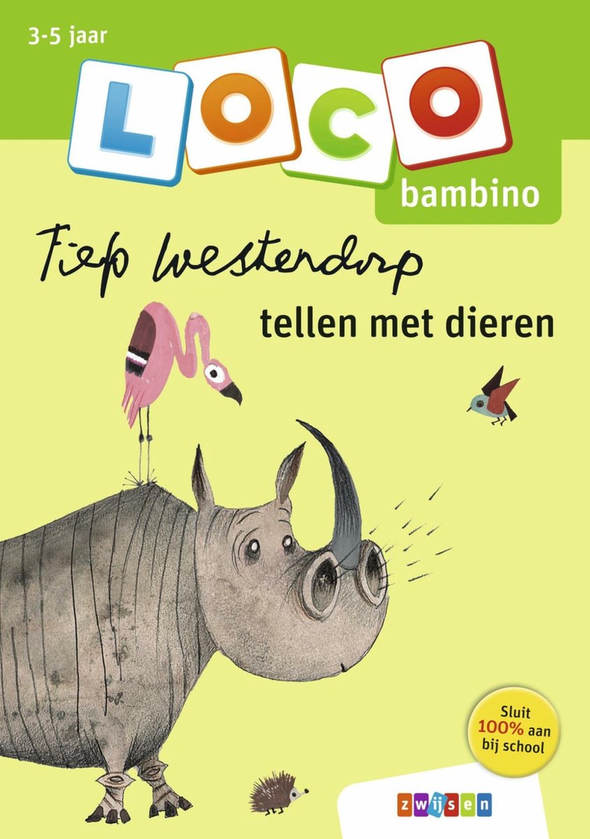 Bambino Loco Fiep Westendorp telt met dieren