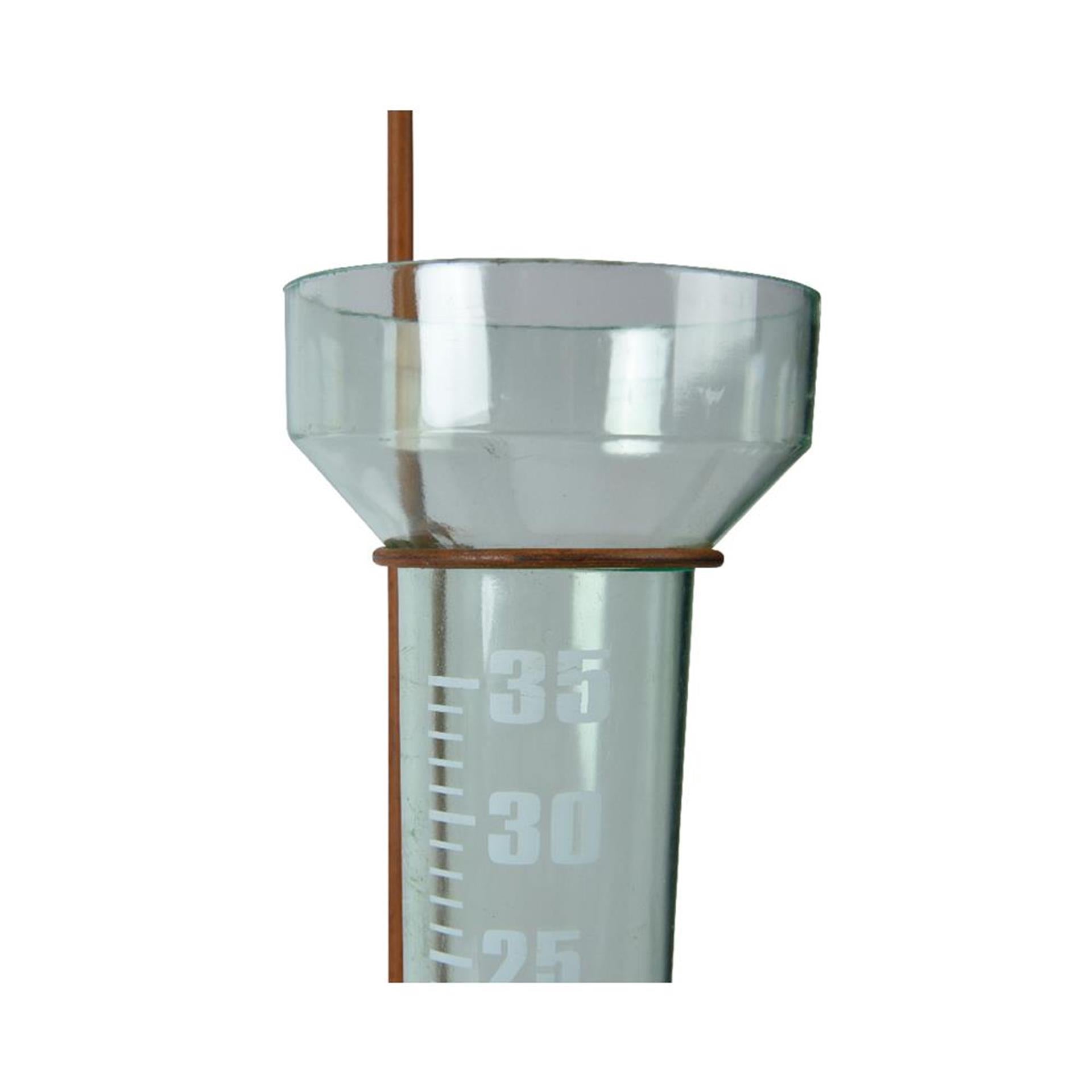 Decoris regenmeter vlinder metaal h83cm