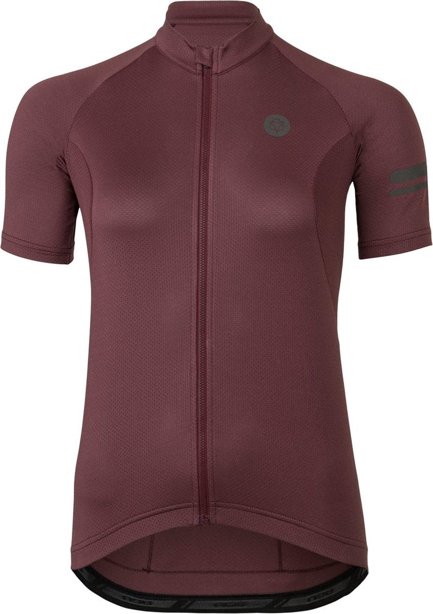 Agu core essential - fietsshirt - korte mouwen - dames - modica brown - maat xl