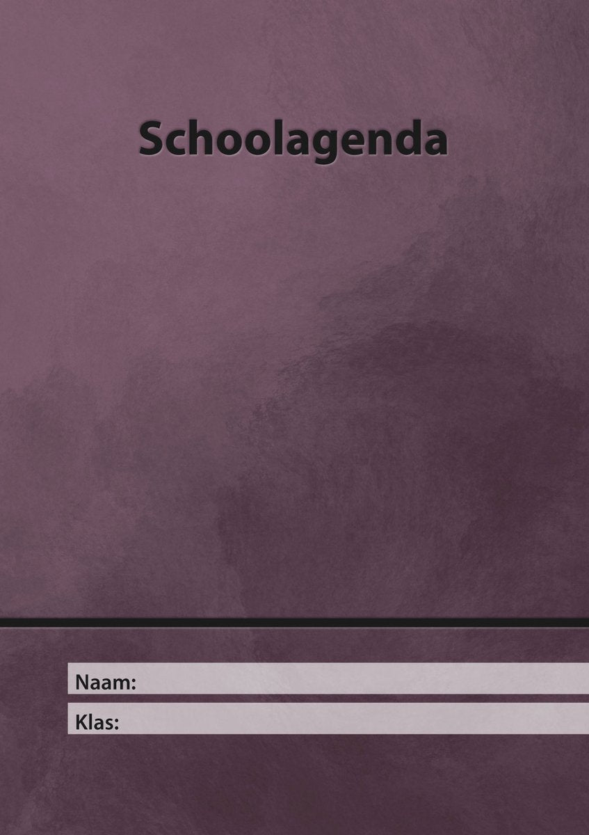 Schoolagenda - paperback