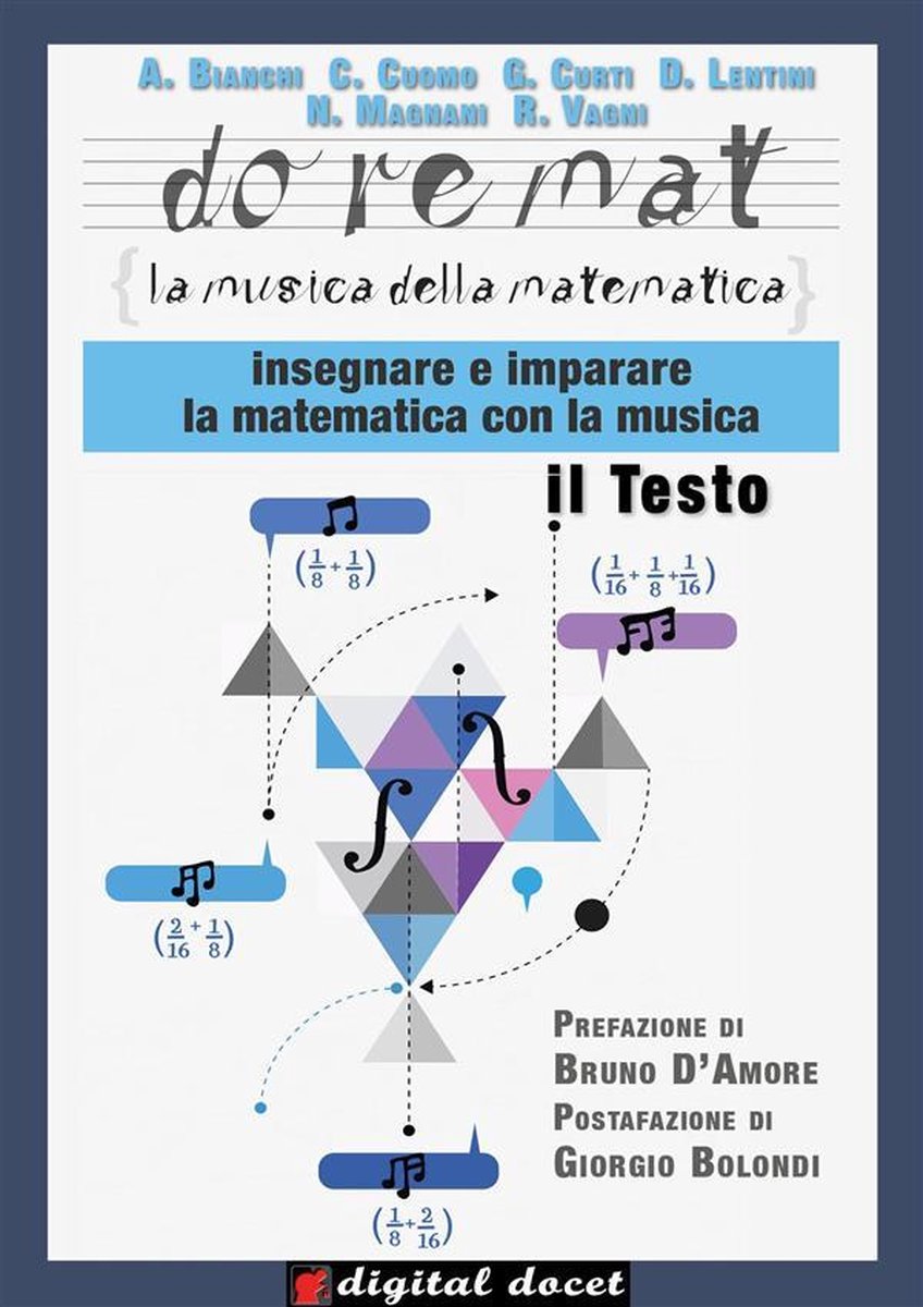 Digital docet - risorse didattiche digitali - doremat, la musica della matematica - il testo