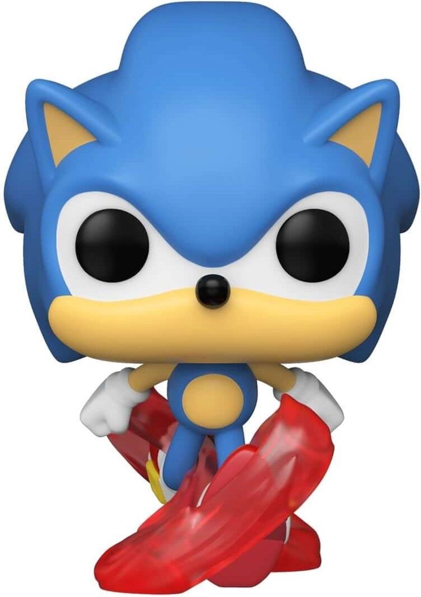Funko pop games: sonic the hedgehog - classic sonic (running) - pop #632