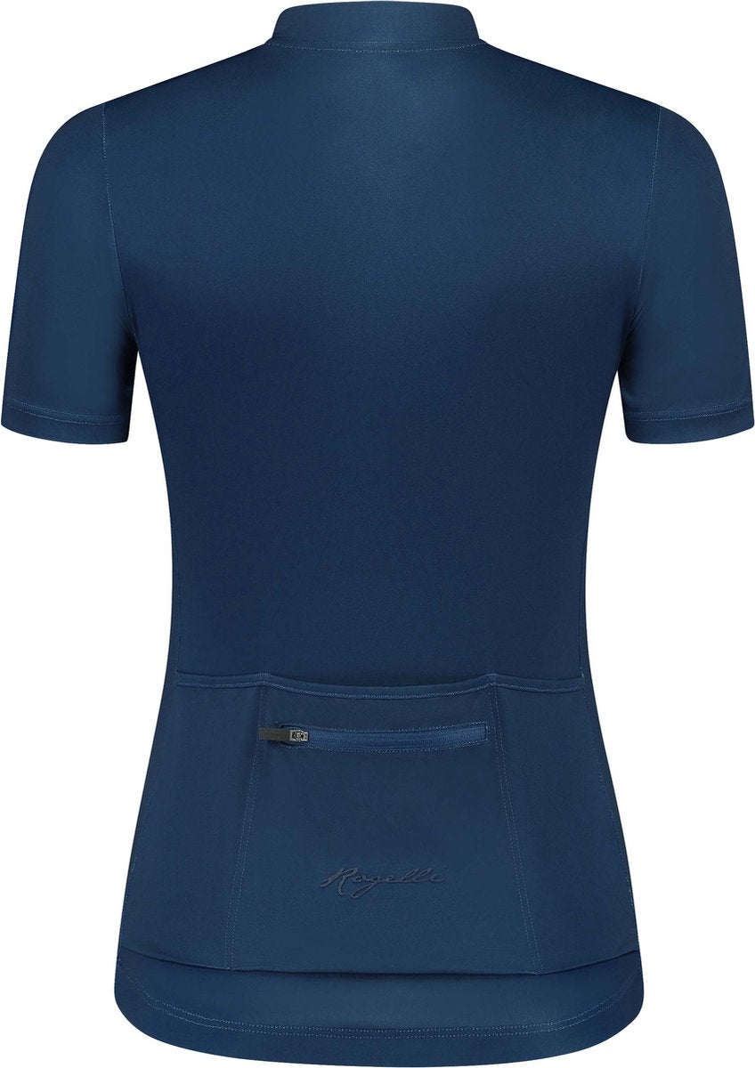 Rogelli core fietsshirt dames - korte mouwen - wielrenshirt - blauw - maat s